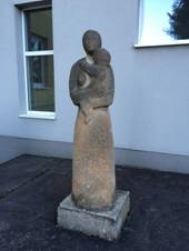 Praha, Letany, Tineck str, socha.jpg