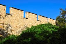 Old citywall in Petrinpark, Prague.JPG