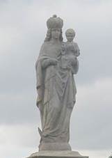 Dlouh� Ves (Vrchoslavice), socha Panny Marie.jpg