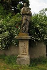 Dubenec, socha svatho Jana Nepomuckho.jpg