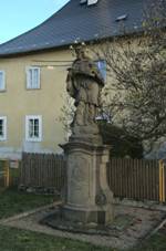 Statue of John of Nepomuk in Sudslava, st nad Orlic District.jpg
