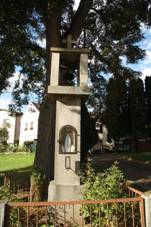 Bell tower in Sestrou�, Sedl�any, P��bram District.JPG