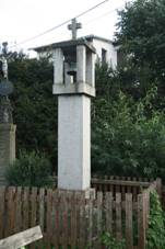 Bell tower in Zberaz, Sedl�any, P��bram District.JPG