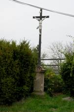 Bo muka, severn st Zmeck ulice, Lny, okres Kladno, Stedoesk kraj.JPG