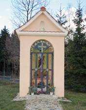 kaplika u poln cesty do Radvanova