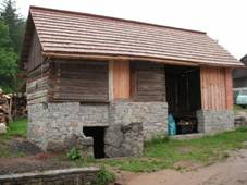 spka se stodlkou, Expozice lidov architektury