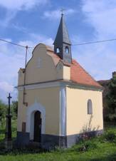 Kaple v obci Krty-Hradec