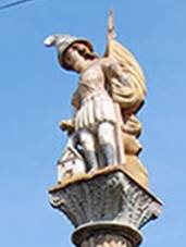 Socha sv. Florina (foto: Kamler)