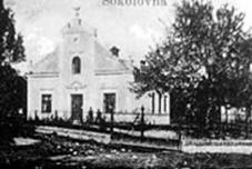 Prvn st pohlednice z Bludova z roku 1906. 