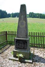Javornk, part of Vacov village (memorial).JPG