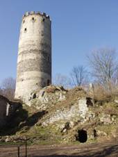 Selmberk Castle CZ tower.jpg