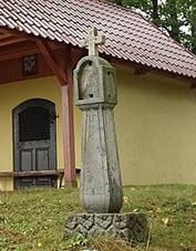 Obora, kaple u Obory od jv s kem ped kapl, 1.jpg