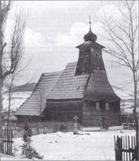 Pvodn kostel z roku 1587