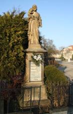 Statue of Saint Joseph in Beznk in 2015, Teb District.JPG
