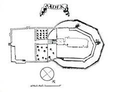 S�dek, situa�n� pl�n, okolo 1710.jpg