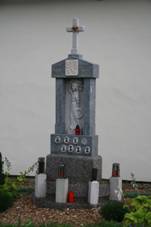 World War I memorial in Jasenice, Teb District.JPG
