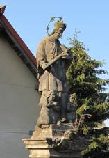 Socha svatho Jana Nepomuckho