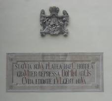 Buchlovice, chronogram.JPG