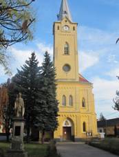 Moravsk Psek, farn kostel sv. Anny