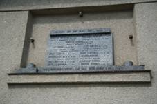 Plaque of World War II victims in Rudkov, Teb District.JPG