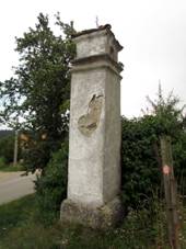 Wayside shrines in 2012 in Studnice, T�eb�� District.JPG