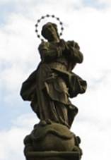 https://upload.wikimedia.org/wikipedia/commons/7/73/Hem%C5%BEe%2C_sloup_se_sochou_Panny_Marie_Immaculaty.JPG
