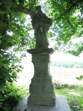 DolnÃ Morava, socha svatÃho Jana NepomuckÃho.jpg