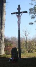 Wayside cross in Lukavice, st nad Orlic District.jpg