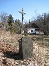 Horní Tašovice - Glosský kříž | Glosský kříž v H. Tašovicích - březen 2011