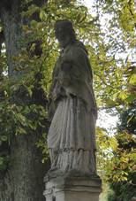 Tis u Blatna,socha sv. Jana Nepomuckho.JPG