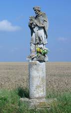 GuentherZ 2014-08-02 (4) Safov-Schaffa Statue Johannes Nepomuk.JPG