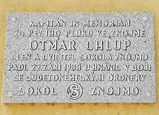GuentherZ 2010-04-07 0069 Znojmo Otmar Chlup Gedenktafel.jpg